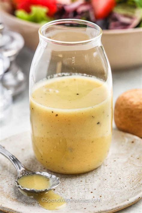 Honey Dijon Mustard Dressing Recipe