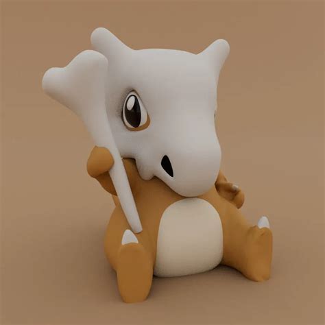 Cubone - Pokemon | 3D models download | Creality Cloud