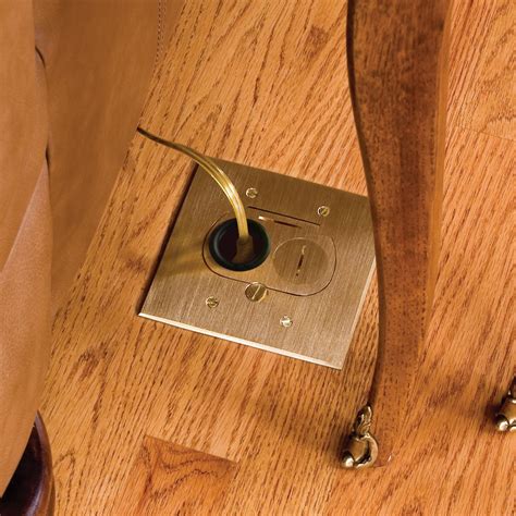 Recessed and Flush Receptacle Boxes In-Floor Outlets for Wood – Tagged ...
