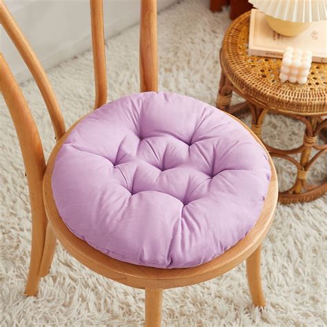 16 Inch Round Outdoor Patio Chair Cushions, Sofa Foam Seat Cushion ...