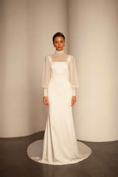 ️ 60 Stunning Long Sleeve Wedding Dresses 2024 - Hi Miss Puff