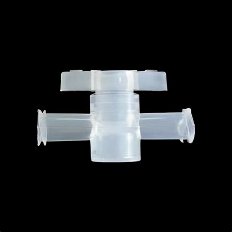 Luer Stopcock Valve 2-Way Female Luer Lock - Medical PP, Leak-Proof ...