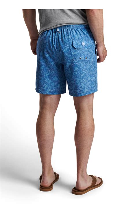 Peter Millar - Mezcal Mayhem Moon Blue Swim Trunks