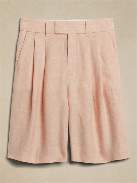 Palma Linen Bermuda Short | Banana Republic