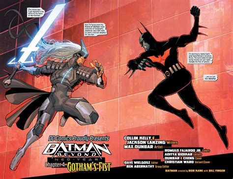 SNEAK PEEK: Preview of DC's Batman Beyond: Neo-Year #4 (On Sale 7/5 ...