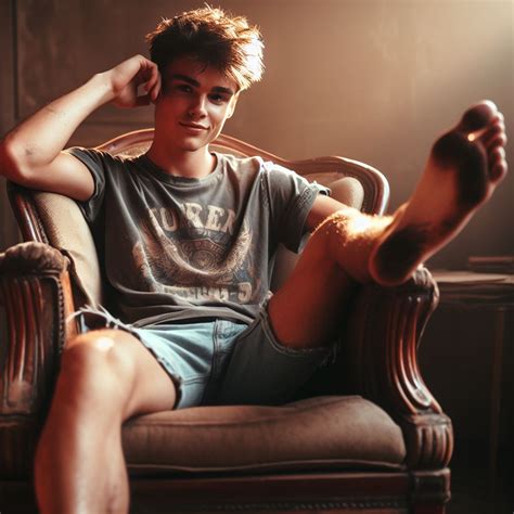 Teen Boy Dirty Feet Barefoot by aiguysfeet on DeviantArt