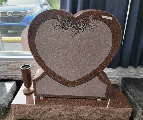 Sequoia Red Upright - Gingrich Memorials