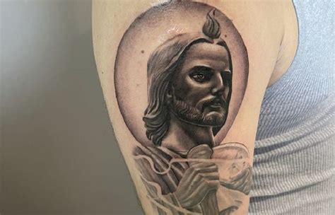 Tatuajes de San Judas Tadeo, varias ideas y su gran simbolismo