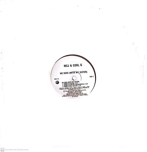 MCJ & Cool G – No Sexx (With My Sister) vinyl | eBay