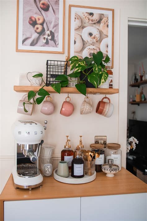 Diy Kitchen Coffee Station DIY Coffee Bar Ideas Convert An Old