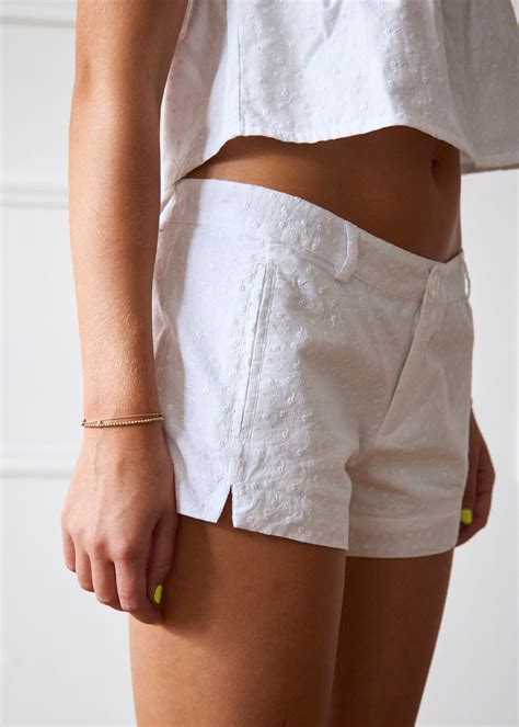 White Mini Shorts – Minka Dink London