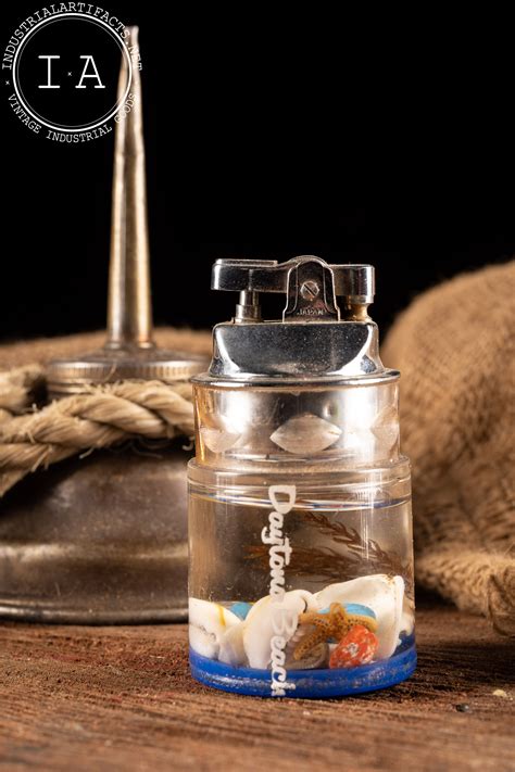 Vintage Lucite Daytona Beach Fish Tank Lighter – Industrial Artifacts
