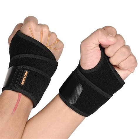 NURCOM 2 Pack Copper Wrist Brace for Carpal Tunnel, Upgraded ...