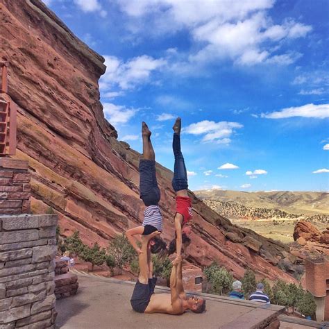 Aaron & Christine visit Red Rocks | Red rock, Acro yoga, Visiting