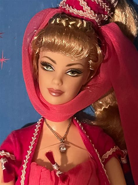 I Dream of Jeannie Barbara Eden Barbie Doll 2000 Mattel 22913 - Etsy