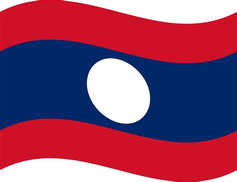 Laos Flag PNG Images Transparent Background