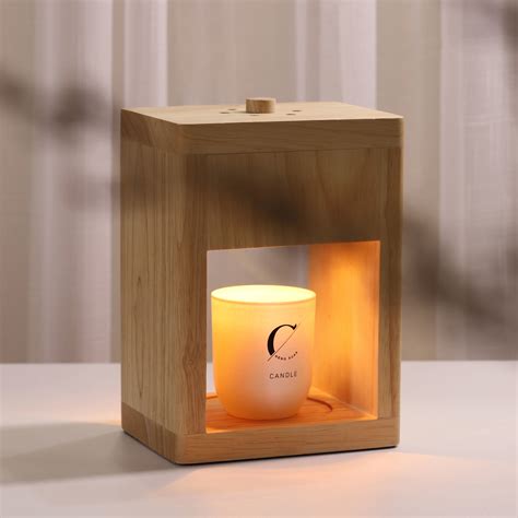 New Wood Modern Exquisite High Candle Warmer Original Home Wax Lamp ...