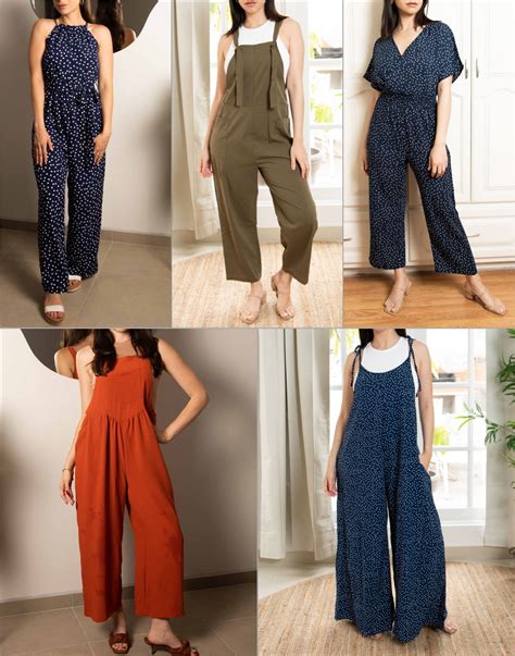 Women's Jumpsuit Sewing Patterns – Patterns For Less
