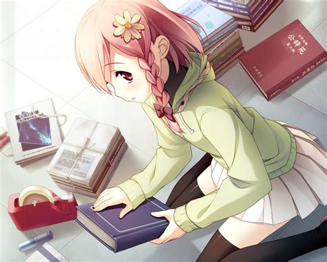 Your daily girl book-Anime Character HD Wallpaper Preview | 10wallpaper.com