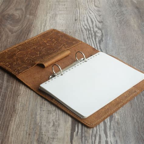 2-ring Binder A5 / A6 / A4 / Letter Size Leather Binder - Etsy Australia