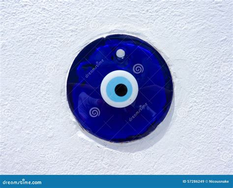 Greek evil eye lucky charm stock image. Image of lucky - 57286249