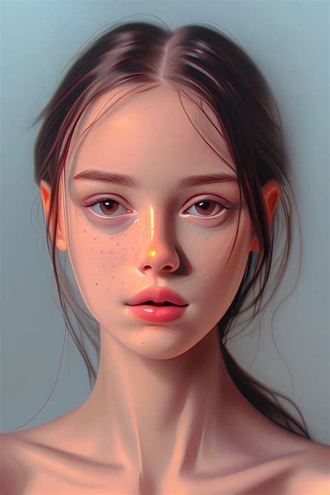 "portrait of beautiful girl naked" | Gallery | Stablecog