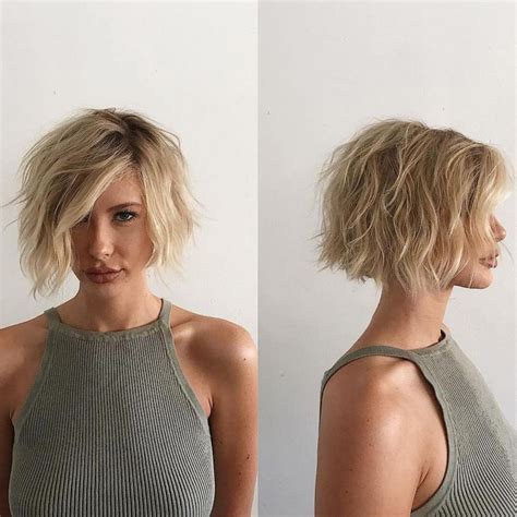 60 Messy Bob Hairstyles for Your Trendy Casual Looks | Super short ...
