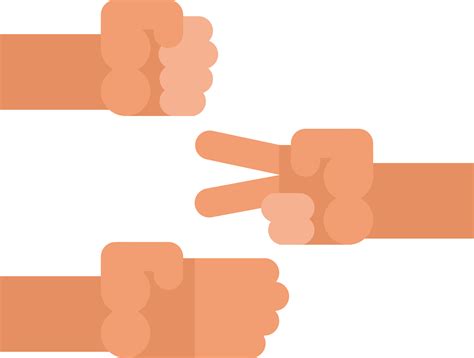 Rock Paper Scissors Icon Stock Illustrations - 227 Rock Paper #4028440