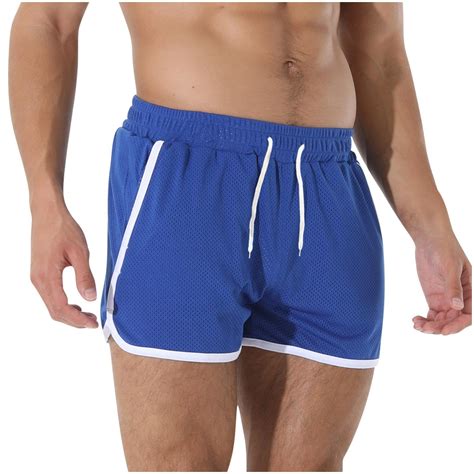 Fancifize Men's Mesh Athletic Shorts Lightweight 3" Gym Workout Short ...