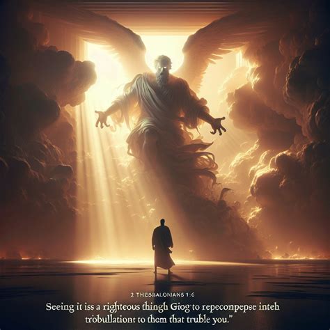 What does 2 Thessalonians 1:6 mean? | Bible Art