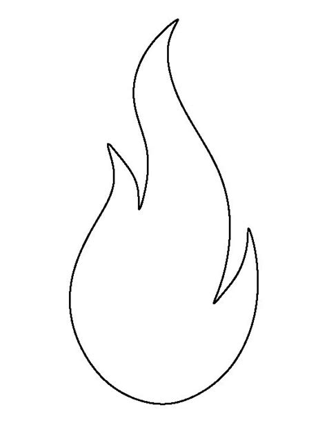 Free Flame Outline Cliparts, Download Free Flame Outline Cliparts png ...