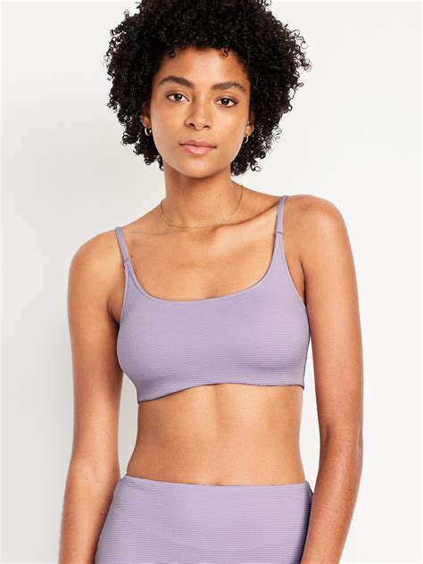 Scoop-Neck Bikini Swim Top | Old Navy