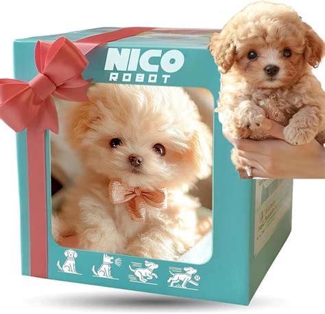 Robot Dog - Robot Bionic Puppy,My Realistic Robotic Puppy,Electronic Interactive Stuffed That ...
