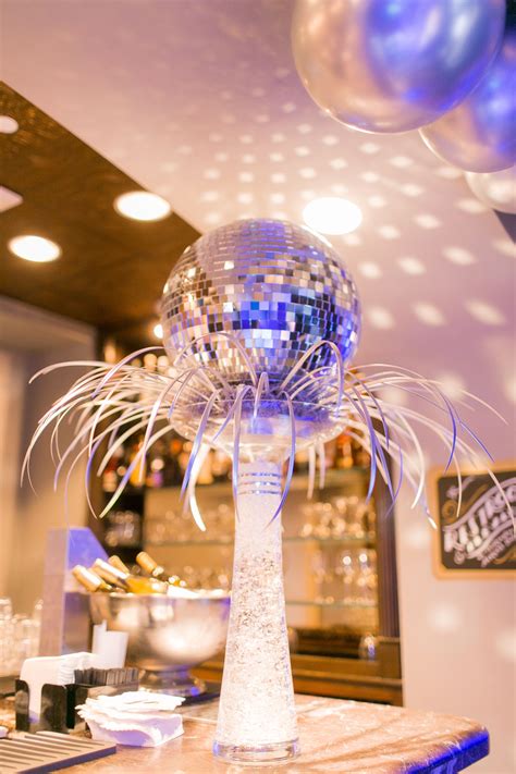 Disco Ball Centerpiece Decorations