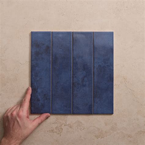 Dark Blue Floor Tiles