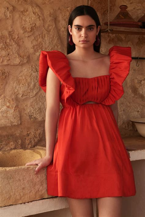 Bree mini dress - Summer Red - HIGH SUMMER 24 | Malina | Korta ...