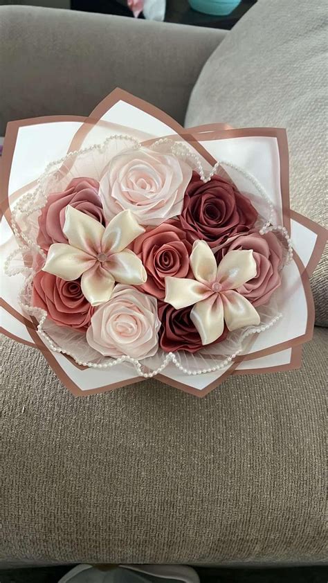 10 Count Pink Mix Eternal Floral Bouquets - Etsy | Flower gift ideas ...