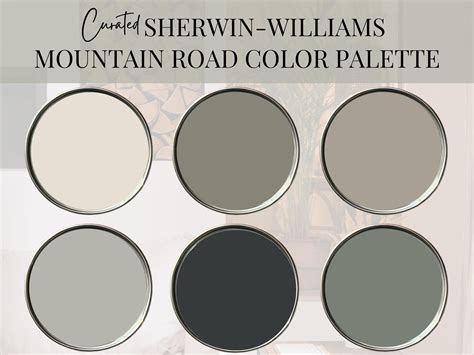 Sherwin-williams Mountain Road Color Palette, Mountain House, Neutral ...