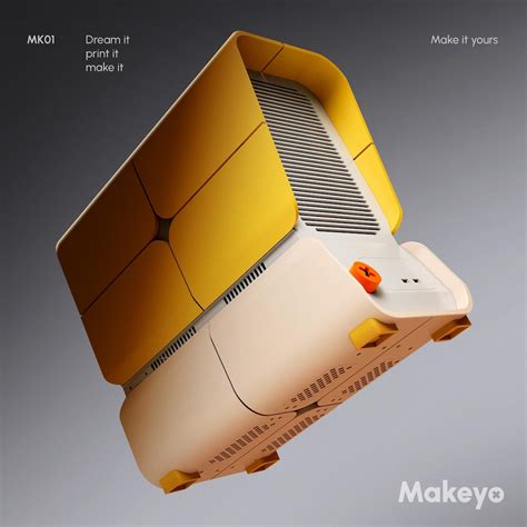 3D Printed PC Case: Mini ITX & Micro ATX Tower - Makeyo Design - Etsy