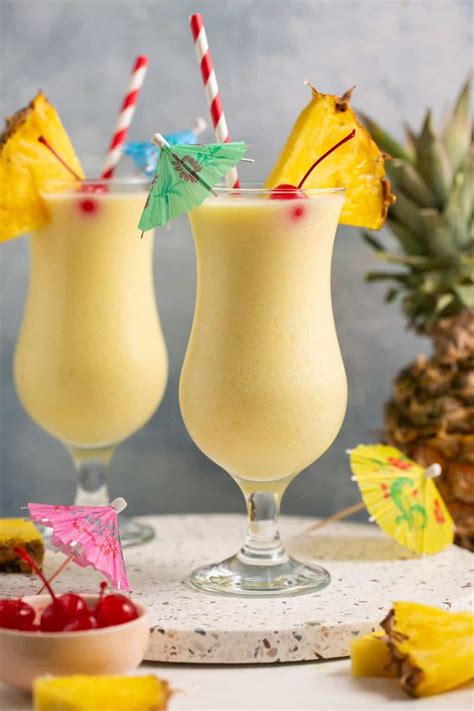 Virgin Piña Colada Mocktail Recipe (Non-Alcoholic!)