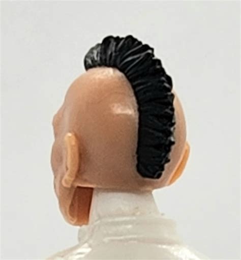 Male Head: "RYAN" Light Skin Tone with BLACK MOHAWK - 1:18 Scale MTF ...
