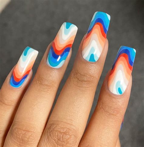 37+ Retro Nail Art Ideas That Are TOO Groovy - TheFab20s