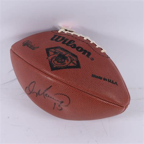 Lot - Dan Marino Autographed Football UDA