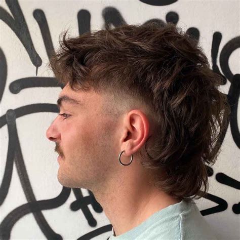 20 Stylish Men's Wolf Cut Ideas | HairAide in 2024 | Mullet haircut ...