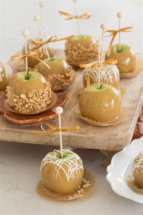 Gourmet caramel apples- the easy way! - Handmade Farmhouse