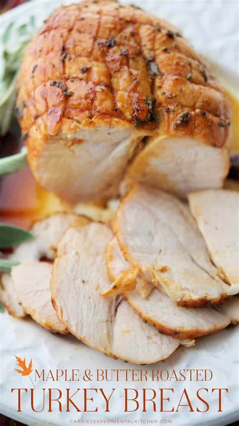 Maple Butter Roasted Turkey Breast Recipe