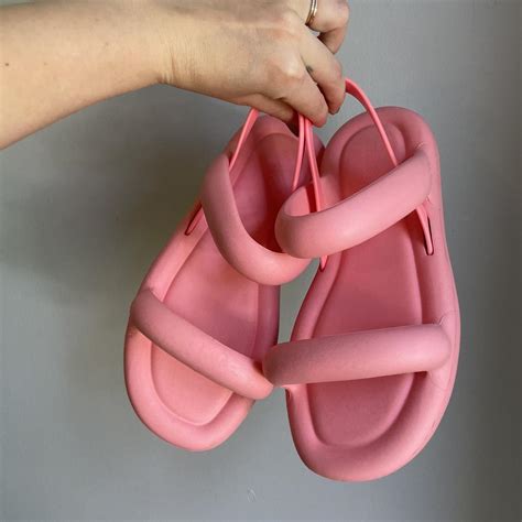 Melissa Women's Pink Sandals | Depop