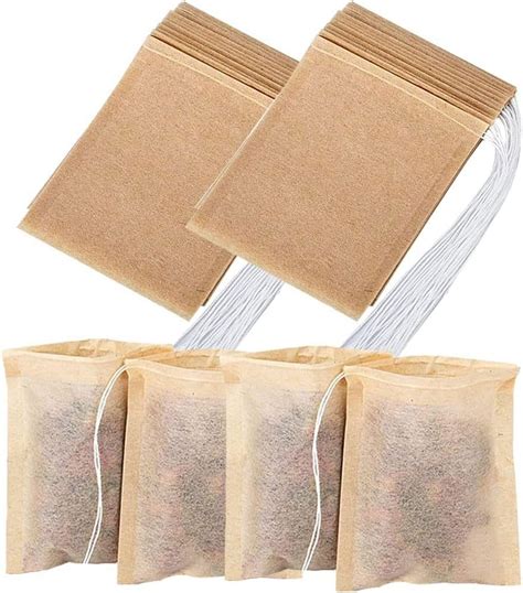 500PCS Disposable Tea Filter Bags Empty Tea Bags Paper Coffee Filter ...