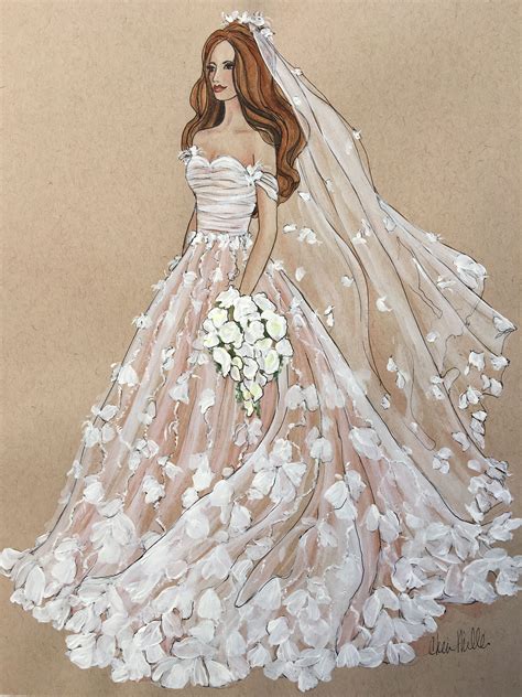 Art Wedding Dress