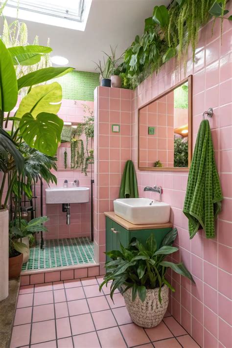 20+ Charming Pink Tile Bathroom Ideas You'll Love in 2025 | Pink tile ...